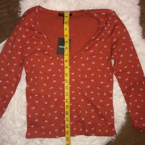Floral Print long sleeve New with tags - Picture 7 of 8